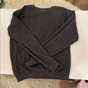 Logo Athletic Men's Charcoal Crewneck Sweater